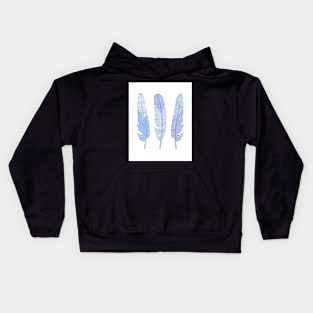 security envelope feathers Kids Hoodie